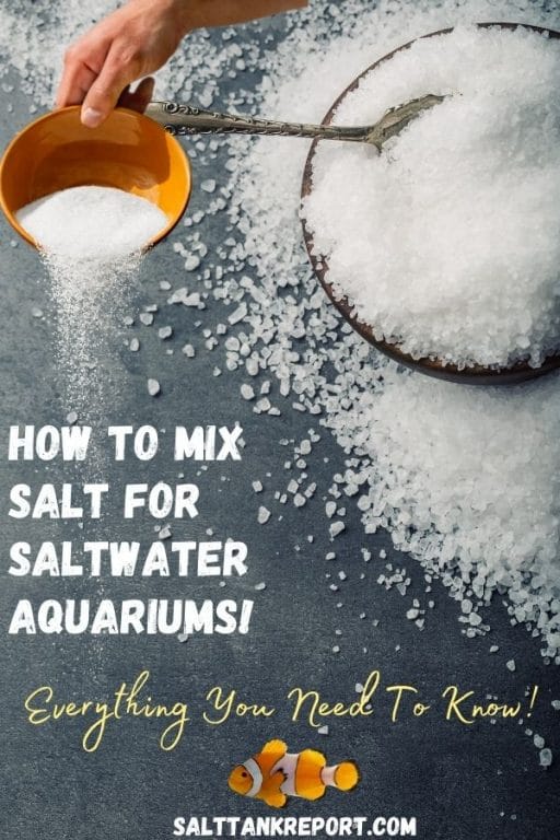 How To Mix Salt For Saltwater Aquariums (7 Steps For Best Results